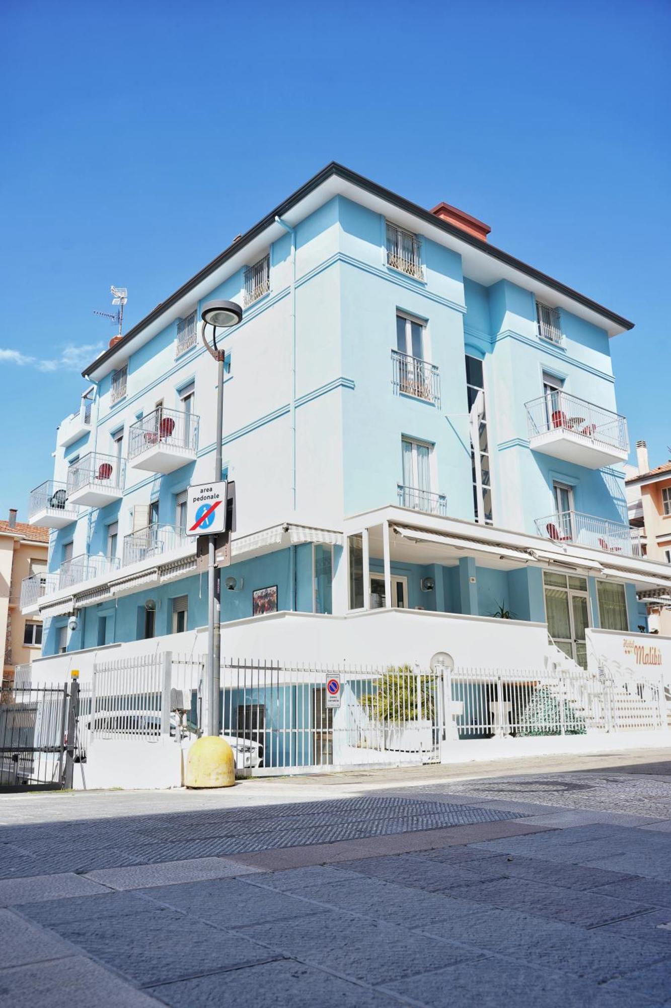 Hotel Malibu Mare Rimini Exterior photo